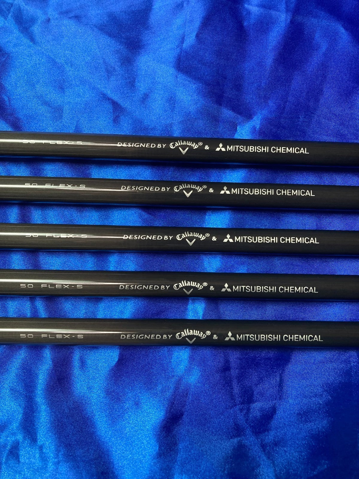 5pcs Mitsubishi TENSEI 50 for Callaway Stiff Driver Shaft 44.25 Adapter TV NEW7