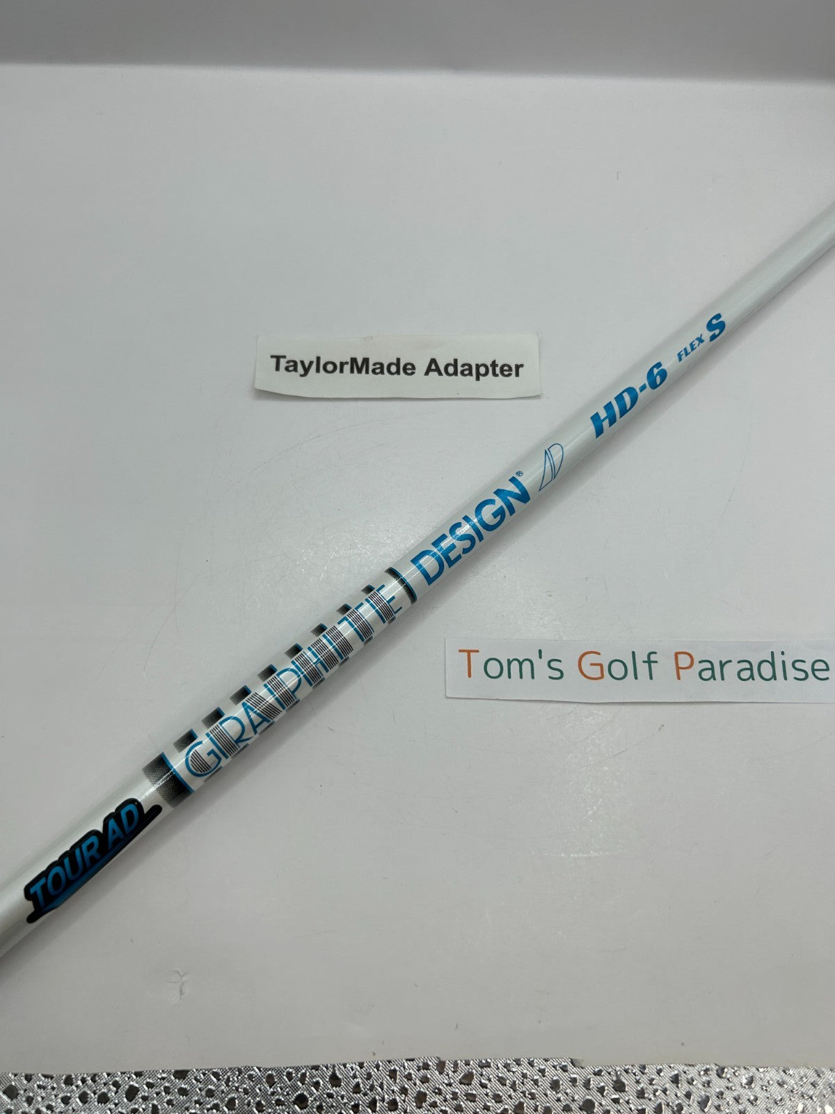 Graphite Design TOUR AD HD 6 S Driver Shaft 44.125 in TaylorMade Adapter *30110