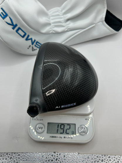 Callaway AI Smoke MAX 10.5 Driver Head Only RH With Head cover 391223
