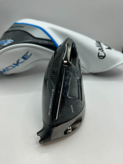 Callaway AI Smoke MAX 9.0 Driver Head Only RH With Head cover 392212