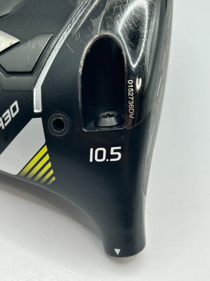 Ping G430 MAX 10.5 Driver Head Only with head cover right Handed 398816