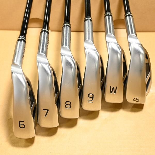 PING G430 Iron Set 6 PW 45° 6 Clubs ALTA J CB BLACK R RH Used6