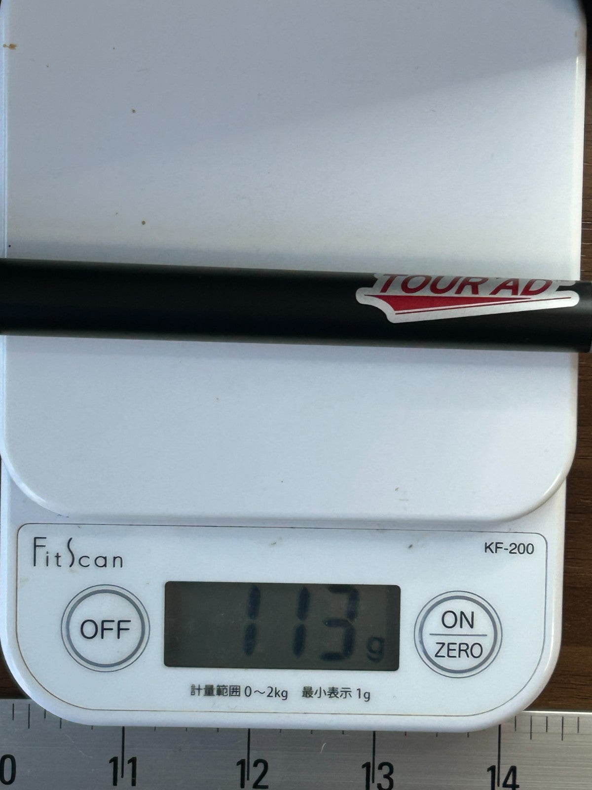 Graphite Design TOUR AD XC 6 X Driver Shaft 43.5 in No adapter *326323