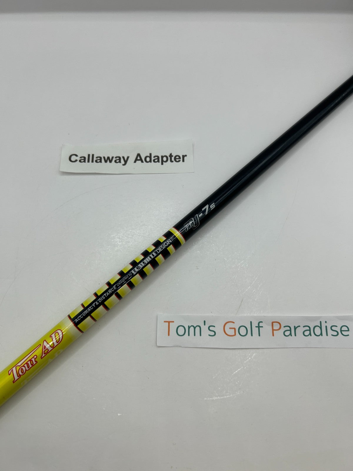 Graphite Design TOUR AD MJ 7 Stiff Driver Shaft 44.125 in Callaway adapter *27290
