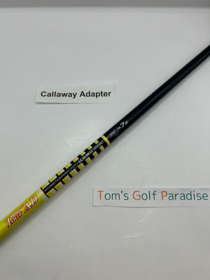 Graphite Design TOUR AD MJ 7 Stiff Driver Shaft 44.125 in Callaway adapter *27290
