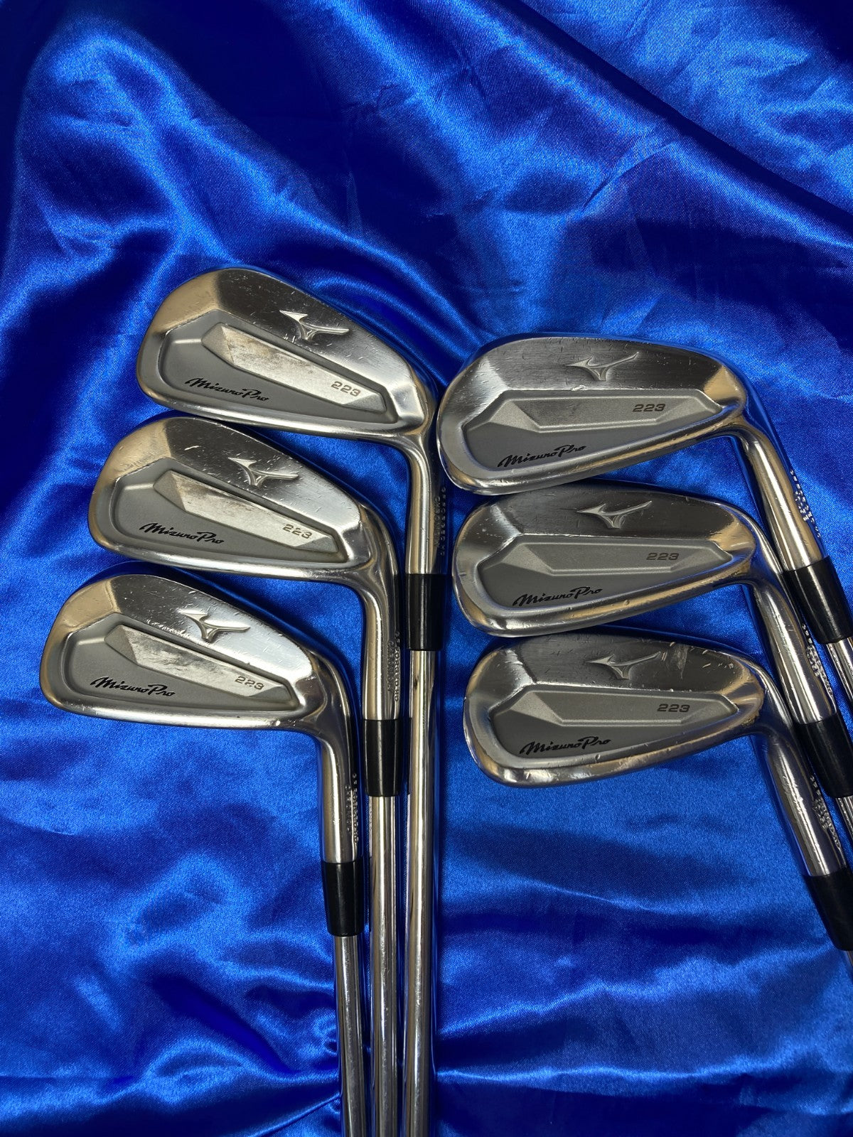 TITLE Mizuno Pro 223 Forged Iron Set 5 PW 6pcs N.S.PRO ZELOS 7 R Flex RH 39845