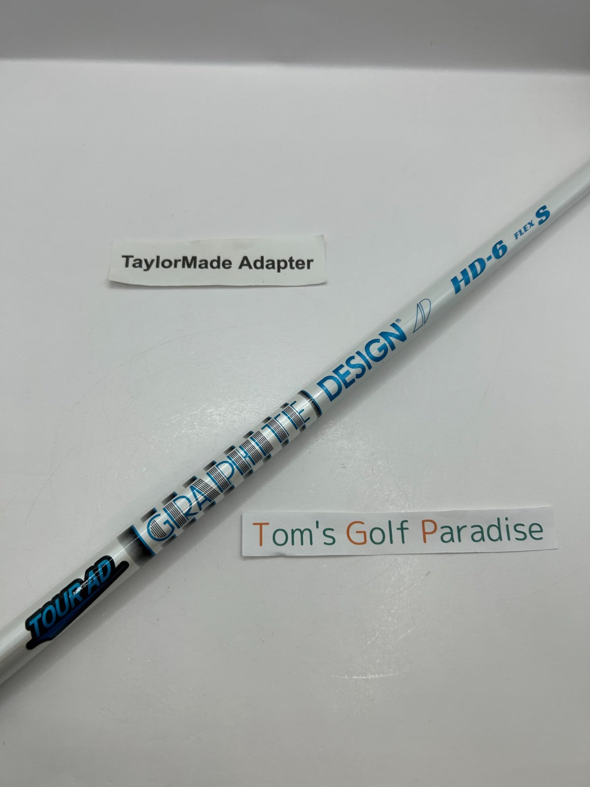 Graphite Design TOUR AD HD 6 S Driver Shaft 44.125 in TaylorMade Adapter *28430