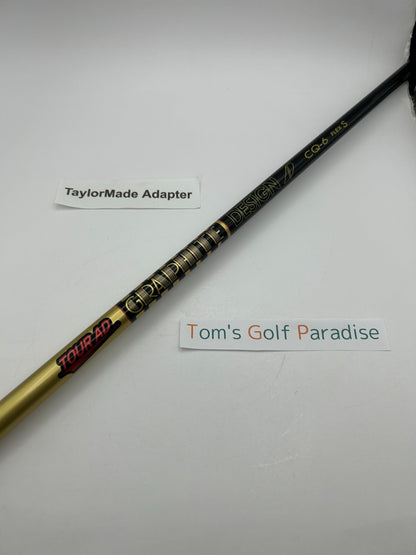 Graphite Design TOUR AD CQ 6 Stiff Driver Shaft 44.125 in TaylorMade *23690