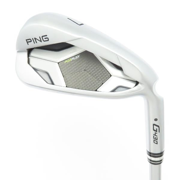 PING G430 Iron Set 7 PW 45° 50° 6 Clubs Speeder NX 45 RH Used0