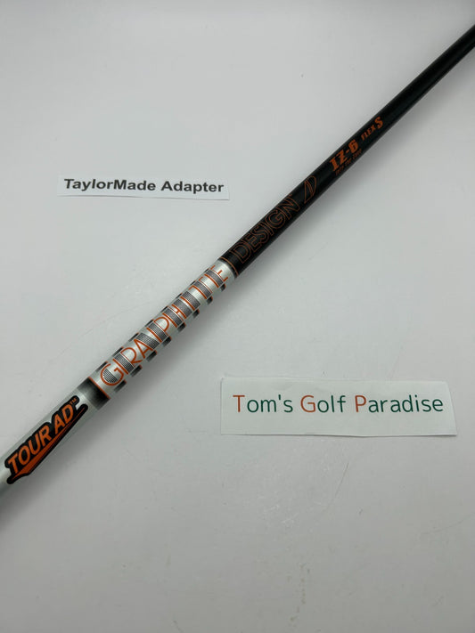 Graphite Design TOUR AD IZ 6 Stiff Driver Shaft 43.875in TaylorMade Adapter 20100