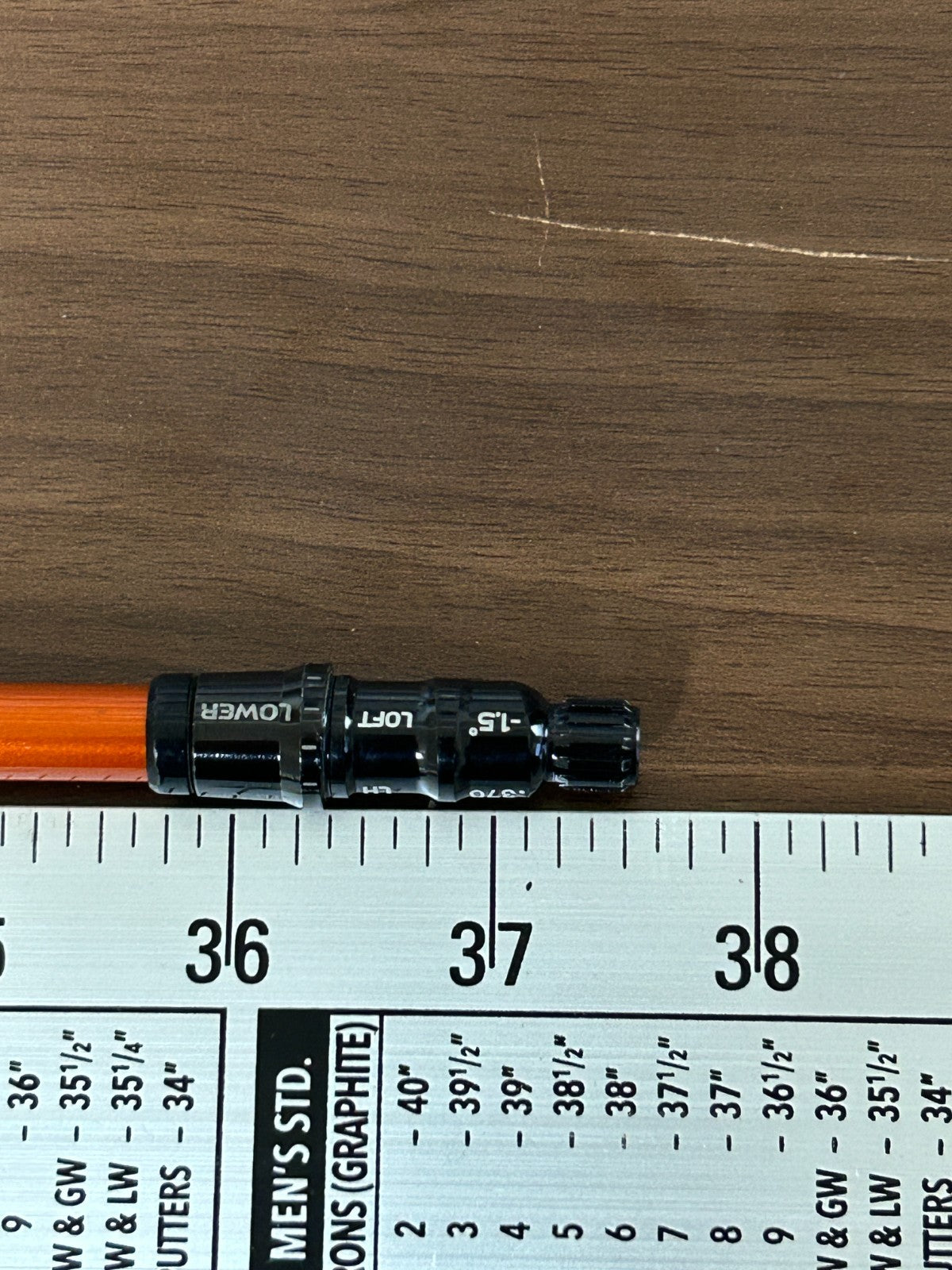 Graphite Design TOUR AD DI 105 X Hybrid Shaft 37.5in TaylorMade Adapter *136817