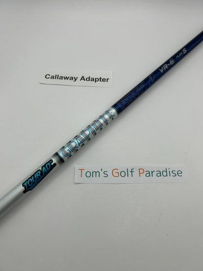 Graphite Design TOUR AD VR-6 Stiff Driver Shaft 44 in Callaway Adapter *22610