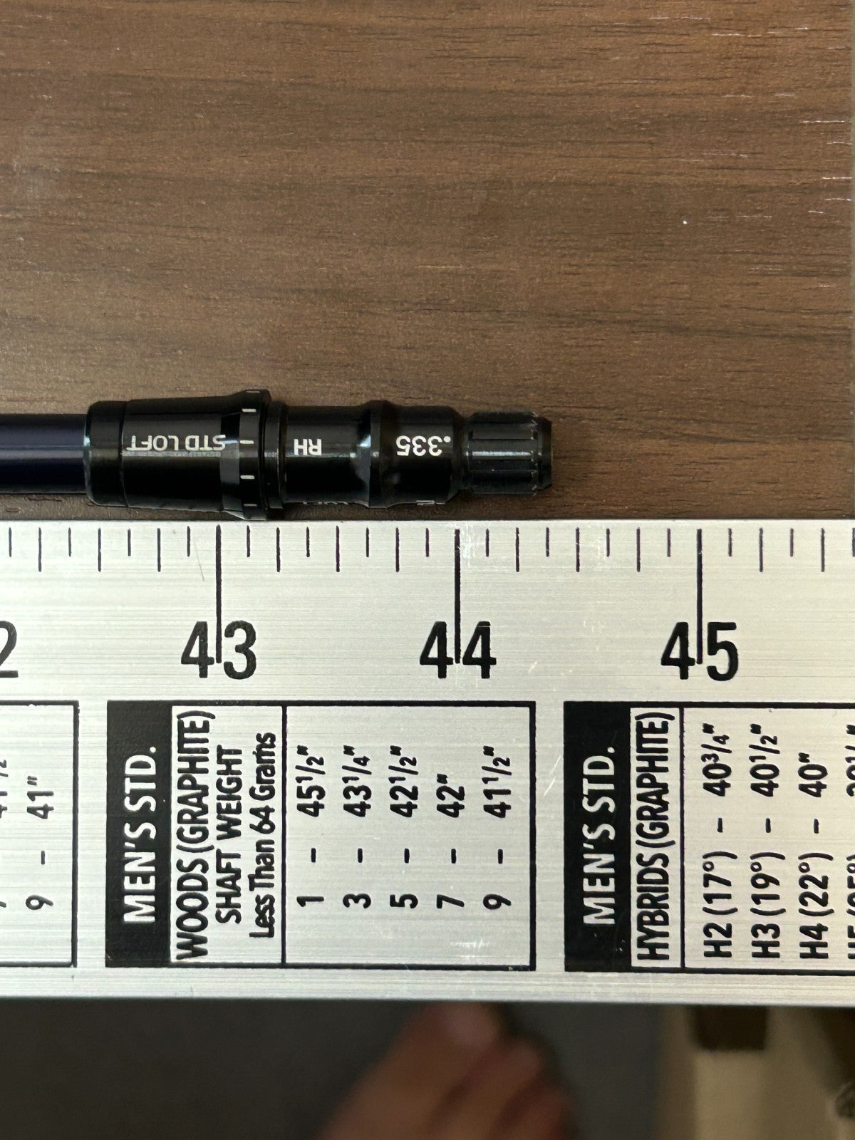 Mitsubishi Diamana BLUE TM50 S Driver Shaft 44.375 in TaylorMade adapter *294920