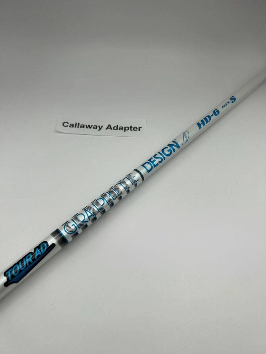 Graphite Design TOUR AD HD 6 Stiff Driver Shaft 44.125 in Callaway Adapter *9980