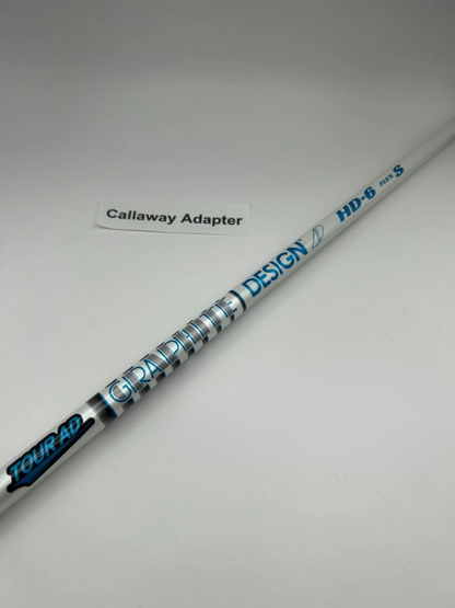 Graphite Design TOUR AD HD 6 Stiff Driver Shaft 44.125 in Callaway Adapter *9980