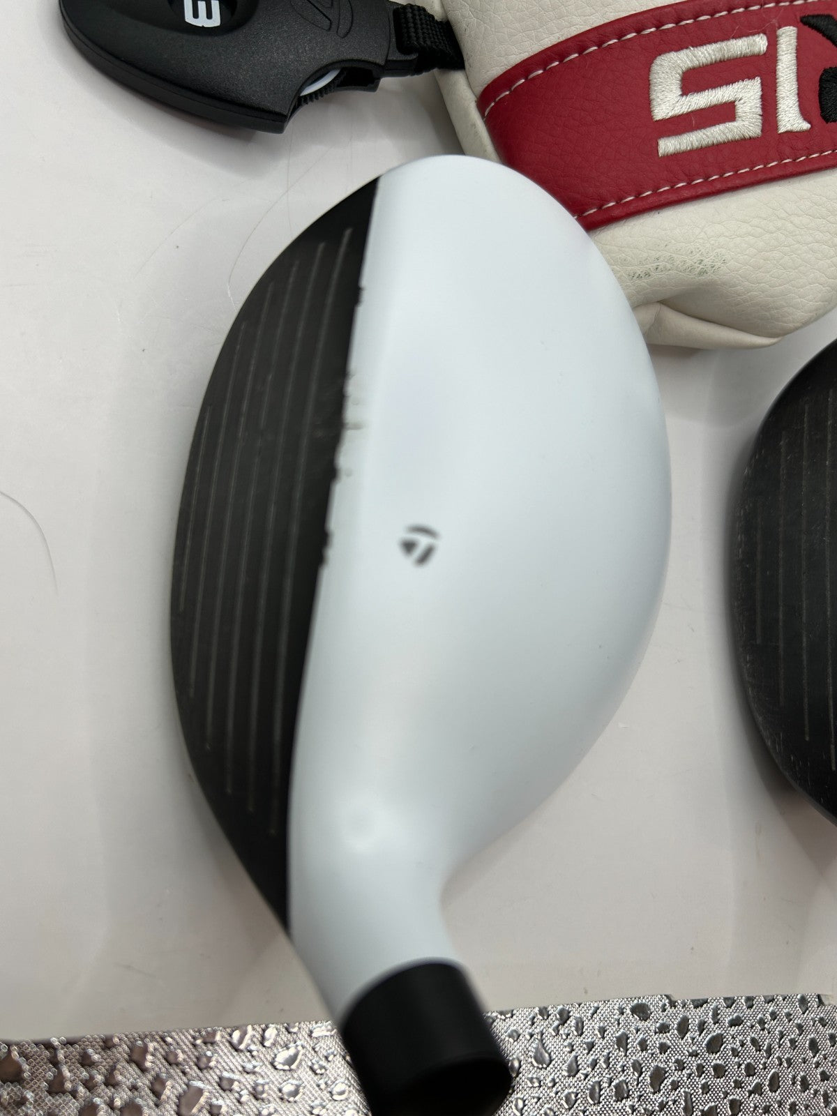 TaylorMade R15 3W 5W Fairway Wood Heads 2-Piece Set w/ Headcovers RH Japan 363712
