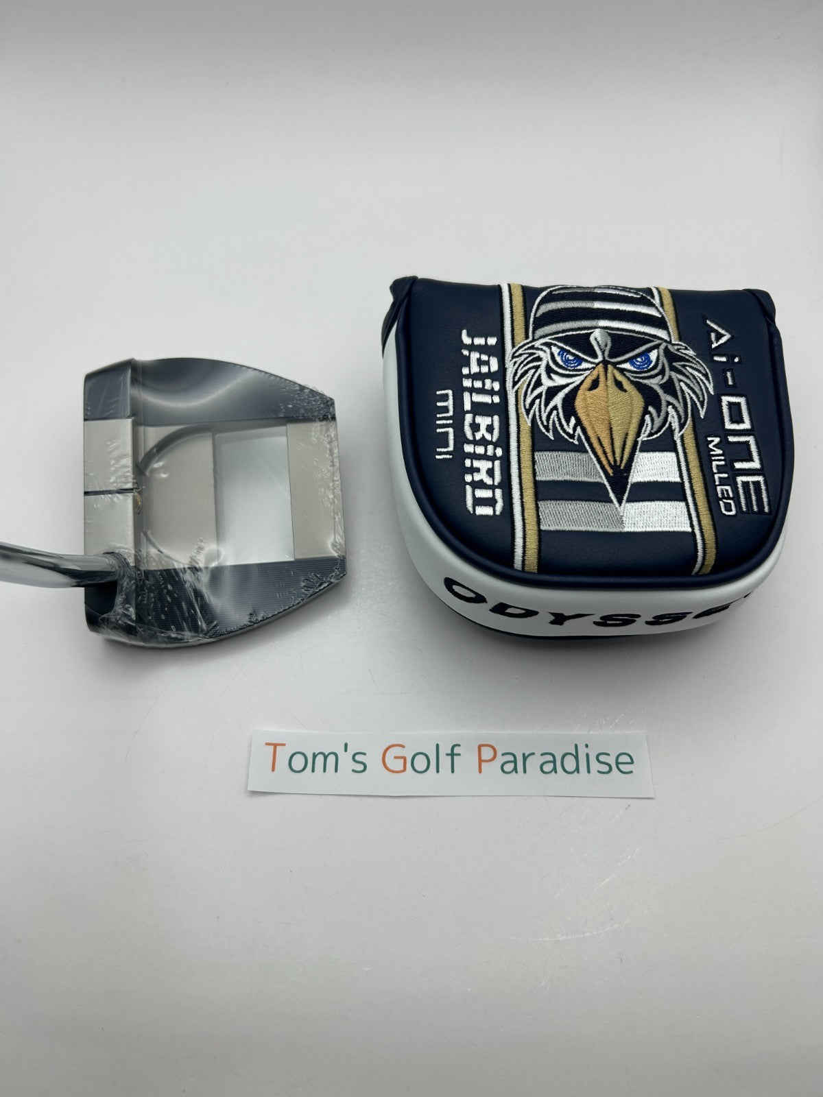 Odyssey Ai ONE MILLED JAILBIRD MINI T VERSA 90 DB Putter 34 in STROKE LAB 90 NEW0