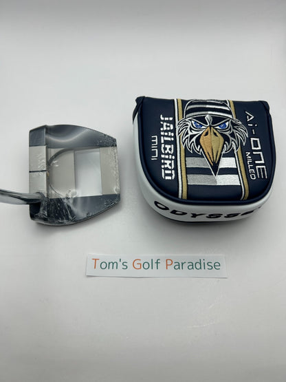Odyssey Ai ONE MILLED JAILBIRD MINI T VERSA 90 DB Putter 34 in STROKE LAB 90 NEW0