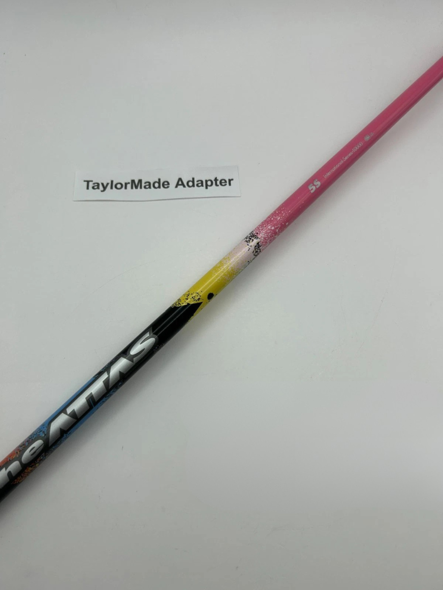 UST Mamiya The ATTAS PINK 5S Driver Shaft 44.375 in TaylorMade Adapter *13880