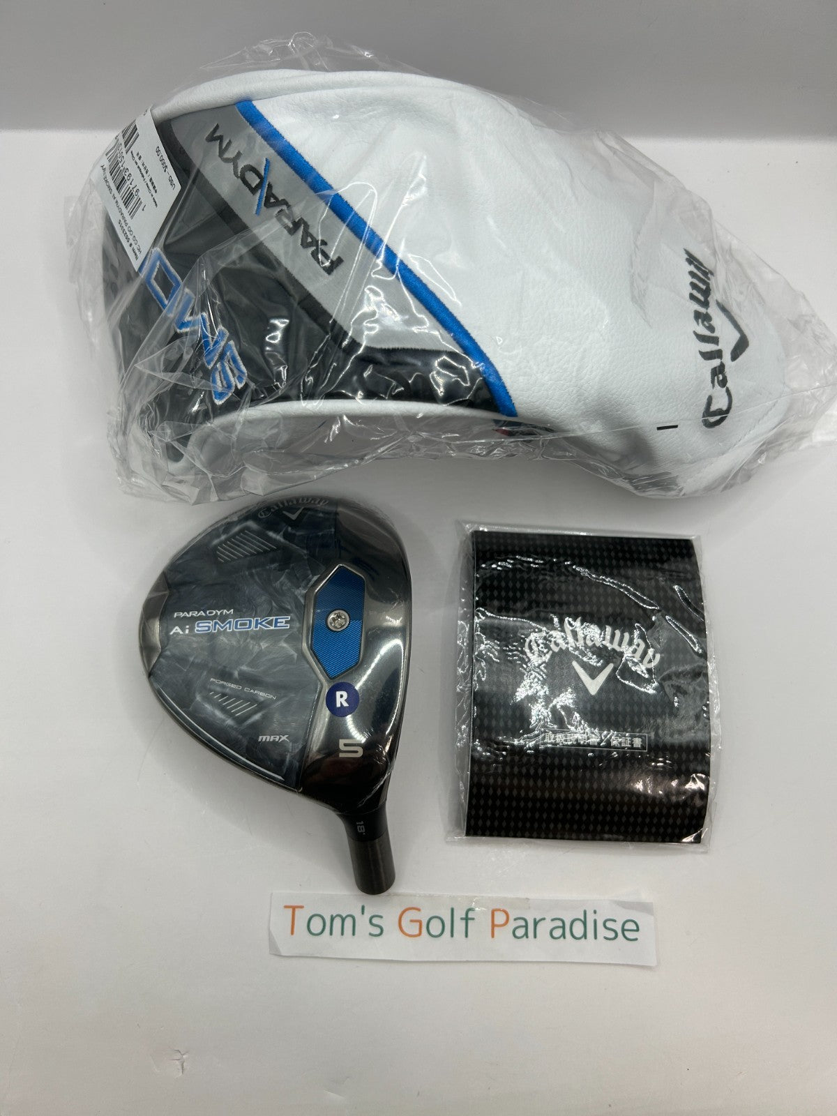 Callaway Paradym AI Smoke MAX 5W Fairway Wood Head Only With Head cover *36090