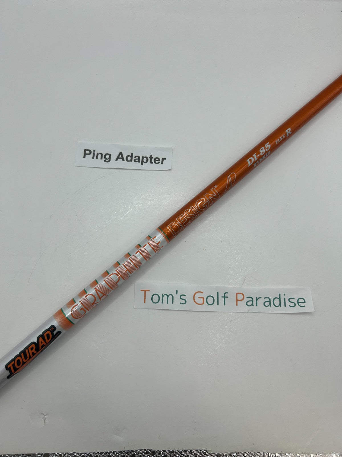 Graphite Design TOUR AD DI 85 R Hybrid Shaft 38.5in Ping Adapter *32860