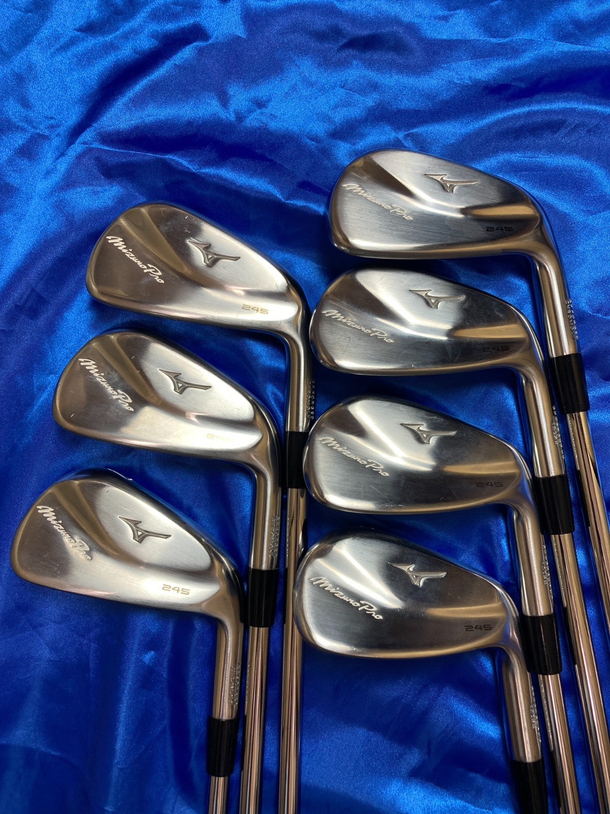 Mizuno Pro 245 Forged Iron Set 5 PW,G 7pcs Dynamic Gold 95 S200 RH 40147