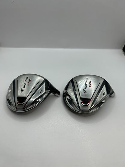 Bridgestone TourStage X FW 3W 7W Fairway Wood Head onlyu Set RH Japan 37332