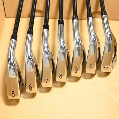 Titleist AP3 718 Iron Set 5 W 7 Clubs Titleist MCI 70 R RH Used6