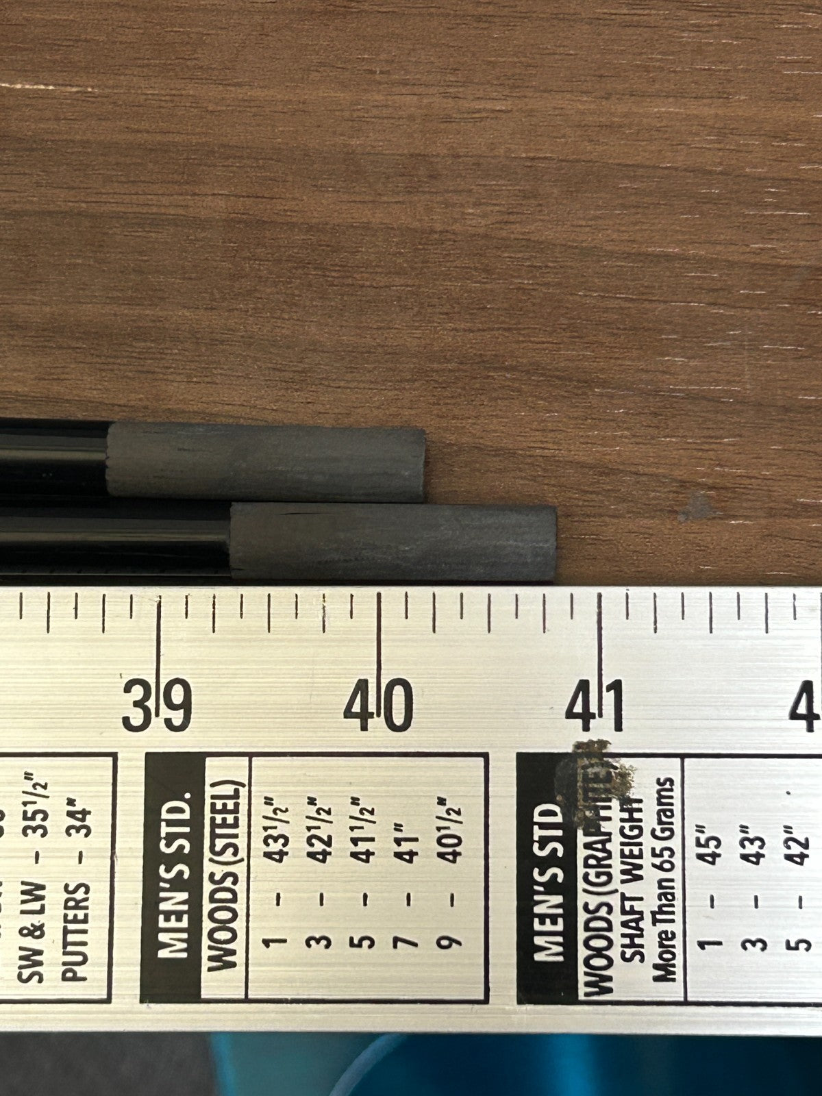 Mitsubishi M1 TM1 117 SR Fairway Wood Shaft 2pcs 40.25 40.75 in No adapter *323711
