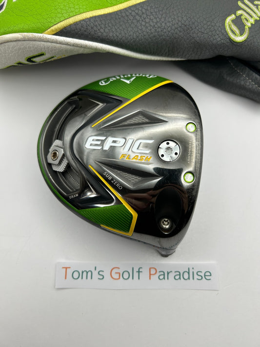 Callaway EPIC FLASH Sub Zero 9.0 driver head only Right Handed from Japan 31360