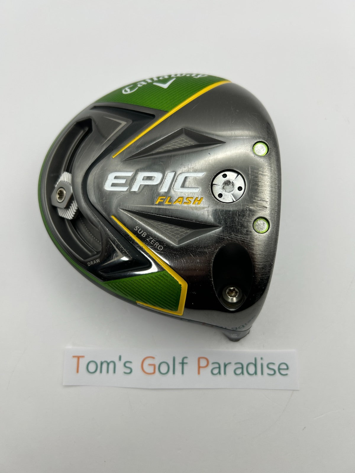 Callaway EPIC FLASH SUBZERO 9.0 driver head only Right Handed from Japan 31330