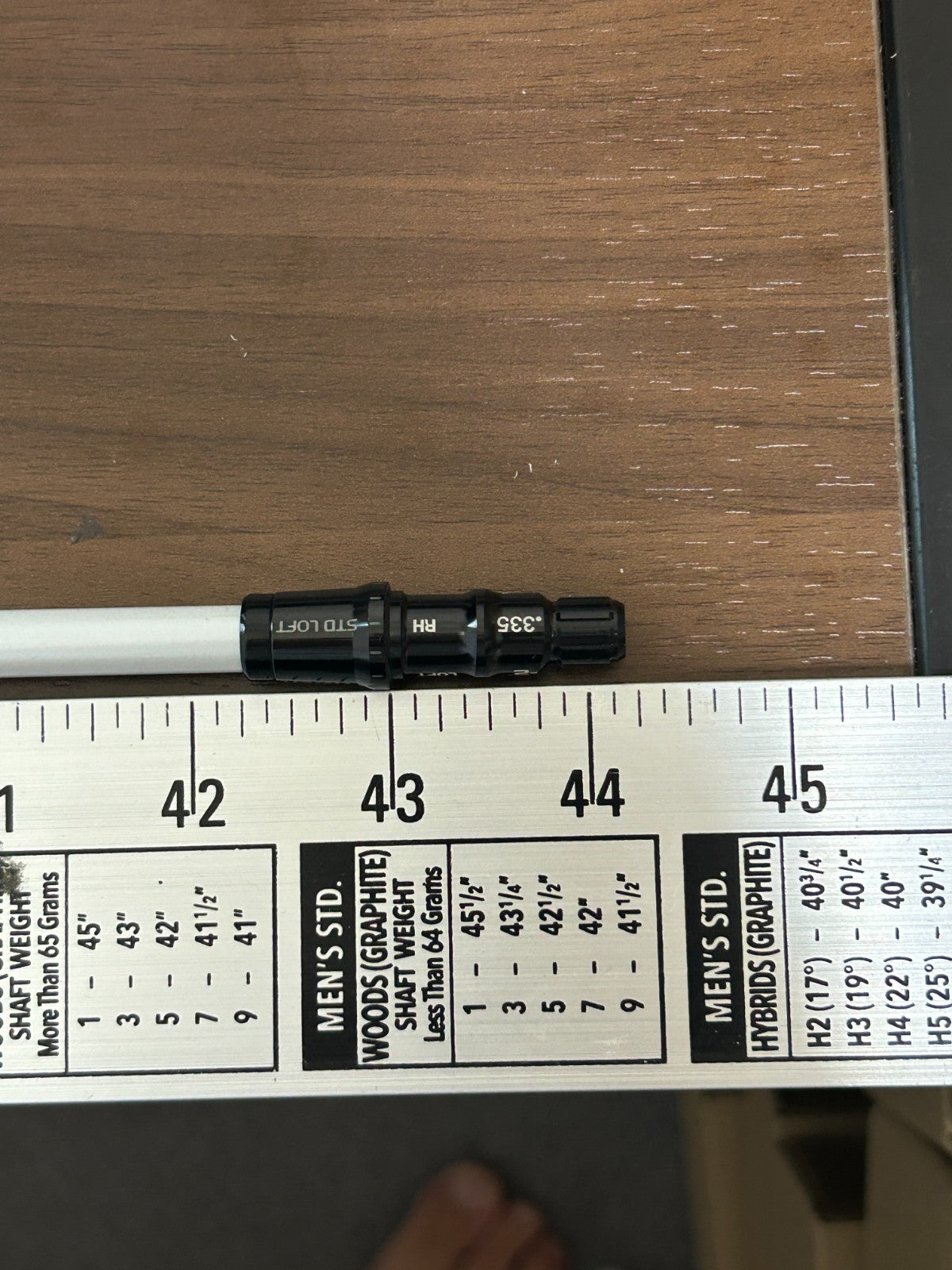 Graphite Design TOUR AD HD 6 S Driver Shaft 44.125 in TaylorMade Adapter *282018