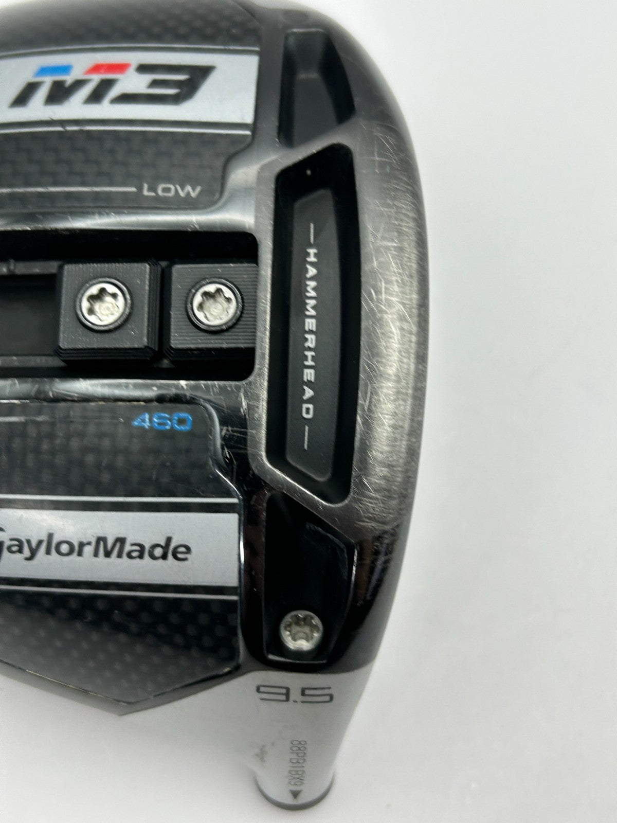 TaylorMade M3 460 9.5 driver head only right handed 252918
