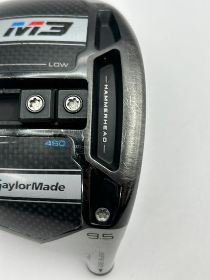 TaylorMade M3 460 9.5 driver head only right handed 252918