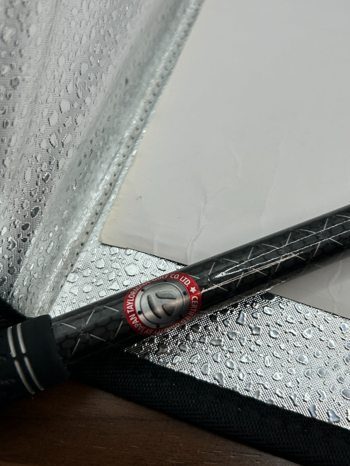 Mitsubishi TENSEI RED TM50 Stiff Driver shaft 44.675 in TaylorMade adapter *30315