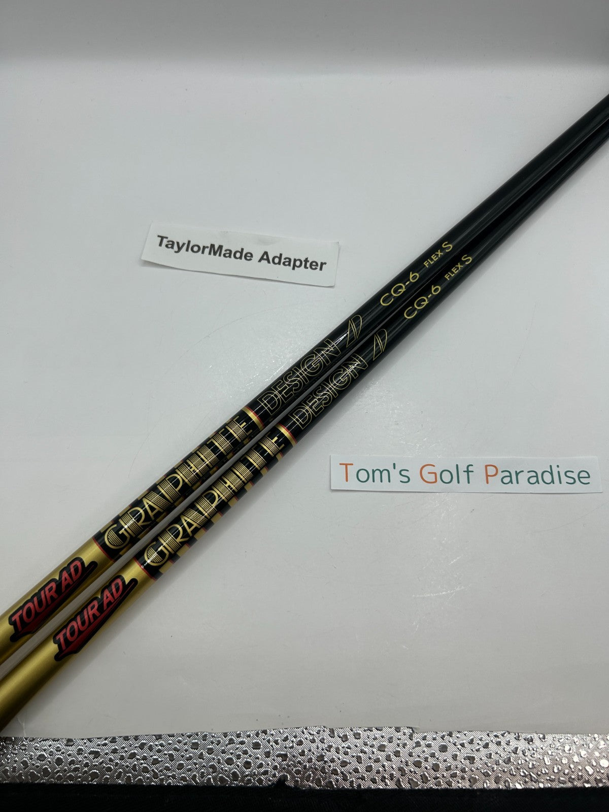 Graphite Design TOUR AD CQ 6S driver Shaft 6S Fairway Wood Shaft Set of 2 *24620