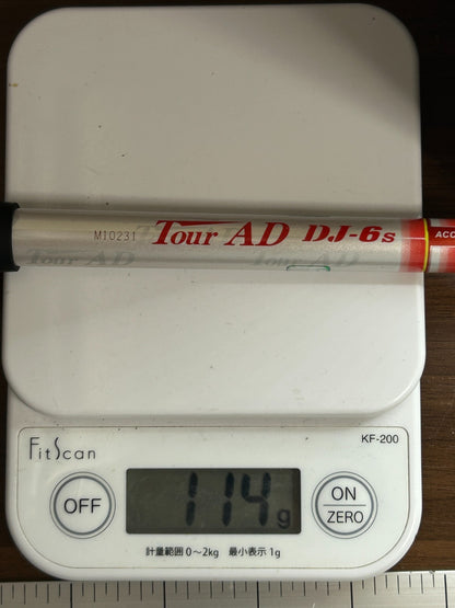 Graphite Design TOUR AD DJ 6 S Fairway Wood Shaft 41.75 in No Adapter *244323