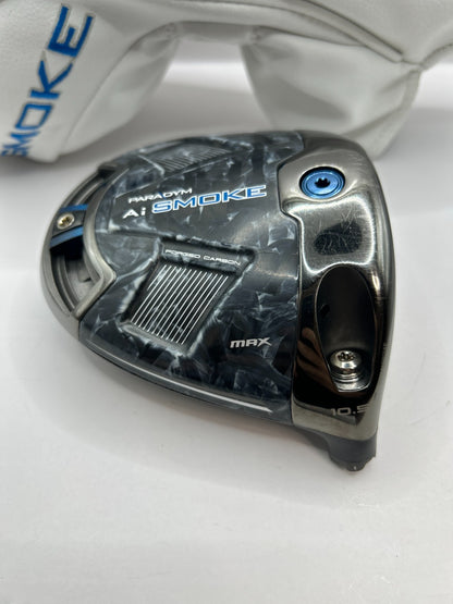 Callaway AI Smoke MAX 10.5 Driver Head Only RH With Head cover 39101