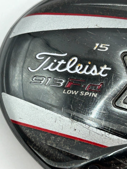 Titleist 913F・d LOW SPIN 15 fairway wood Head only Right Handed from japan 352518
