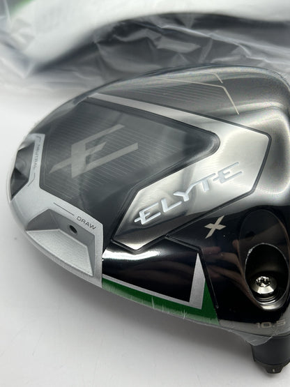 Callawau ELYTE X 10.5 Driver Head Only With Head Cover Right Handed New2