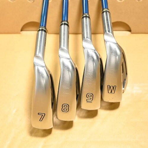 PING G425 Iron Set 7 PW 4 Clubs Tour AD AD 75 S RH Used Japan6