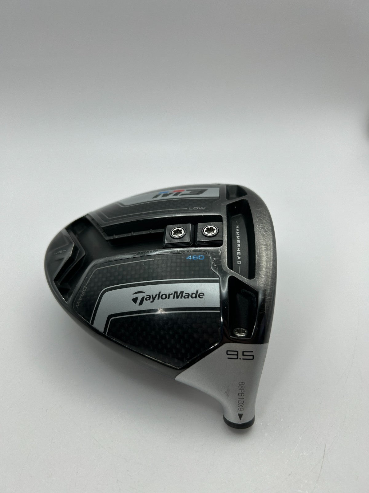 TaylorMade M3 460 9.5 driver head only right handed 25291