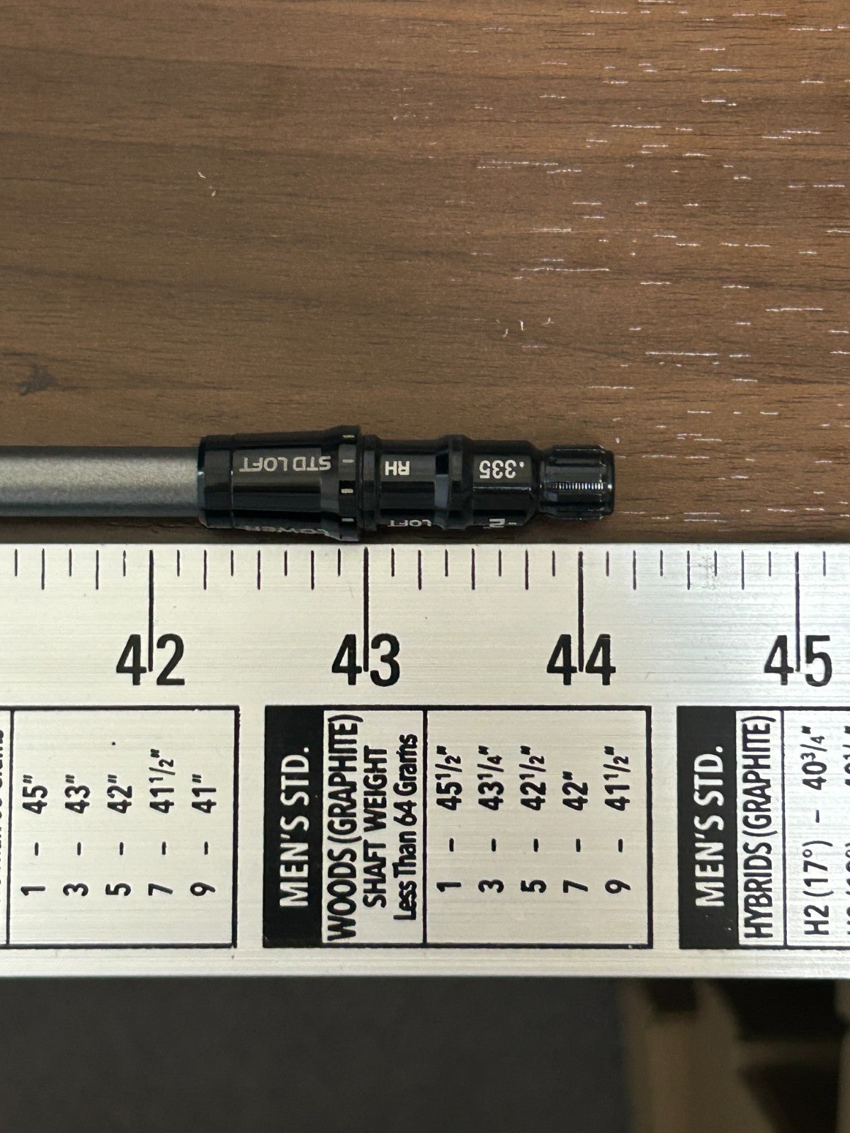 Graphite Design TOUR AD XC 6 S Driver Shaft 44.125 in TaylorMade Adapter *281820