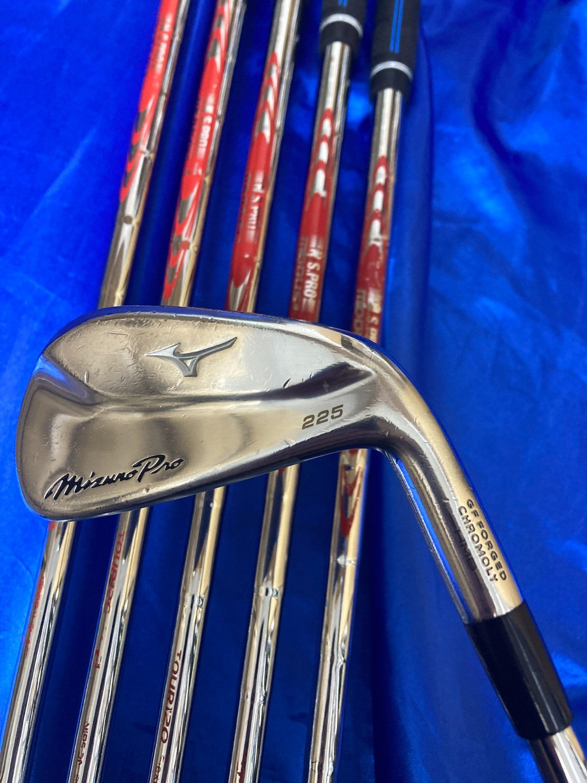 Mizuno Pro 225 Iron Set 5 PW 6 Clubs N.S.PRO MODUS3 Tour 120 Stiff RH Used 402414