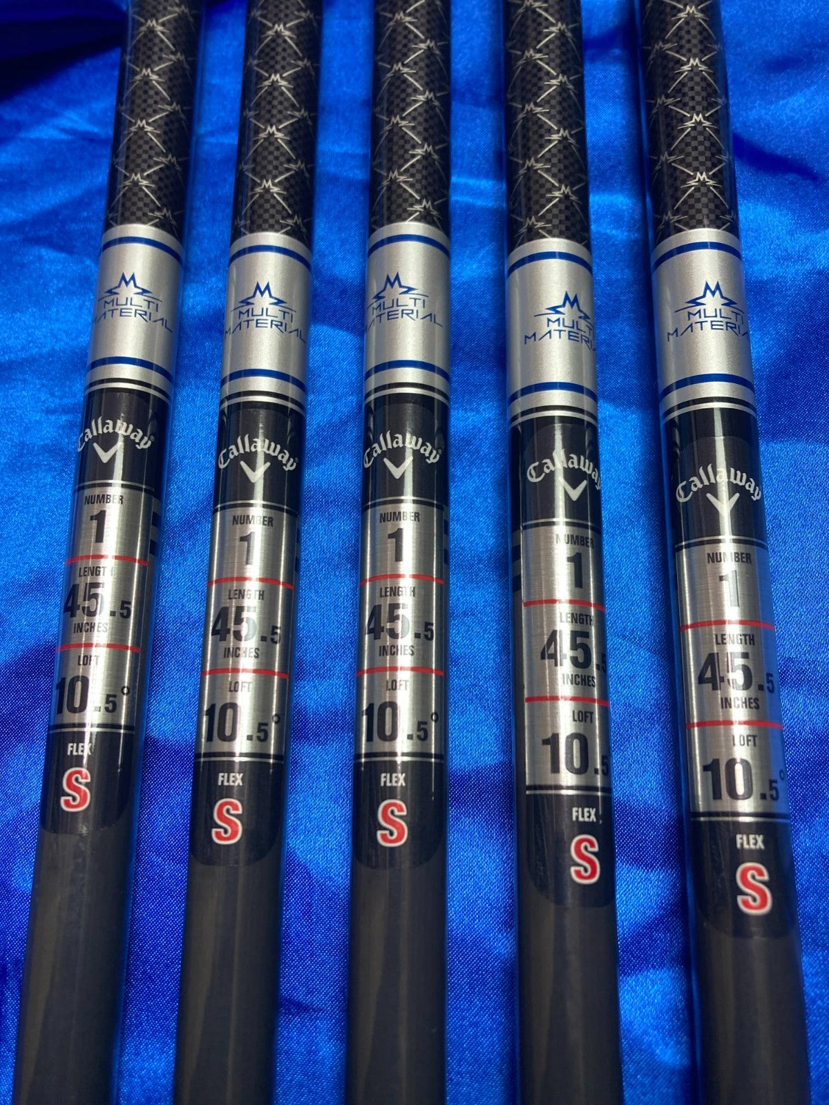 5pcs Mitsubishi TENSEI 50 for Callaway Stiff Driver Shaft 44.25 Adapter TV NEW4