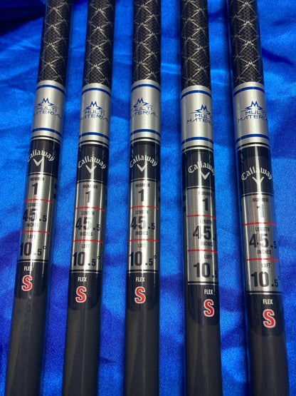 5pcs Mitsubishi TENSEI 50 for Callaway Stiff Driver Shaft 44.25 Adapter TV NEW4