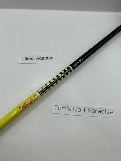 Graphite Design TOUR AD MJ-7 Stiff Driver Shaft 44 in Titleist adapter *26750