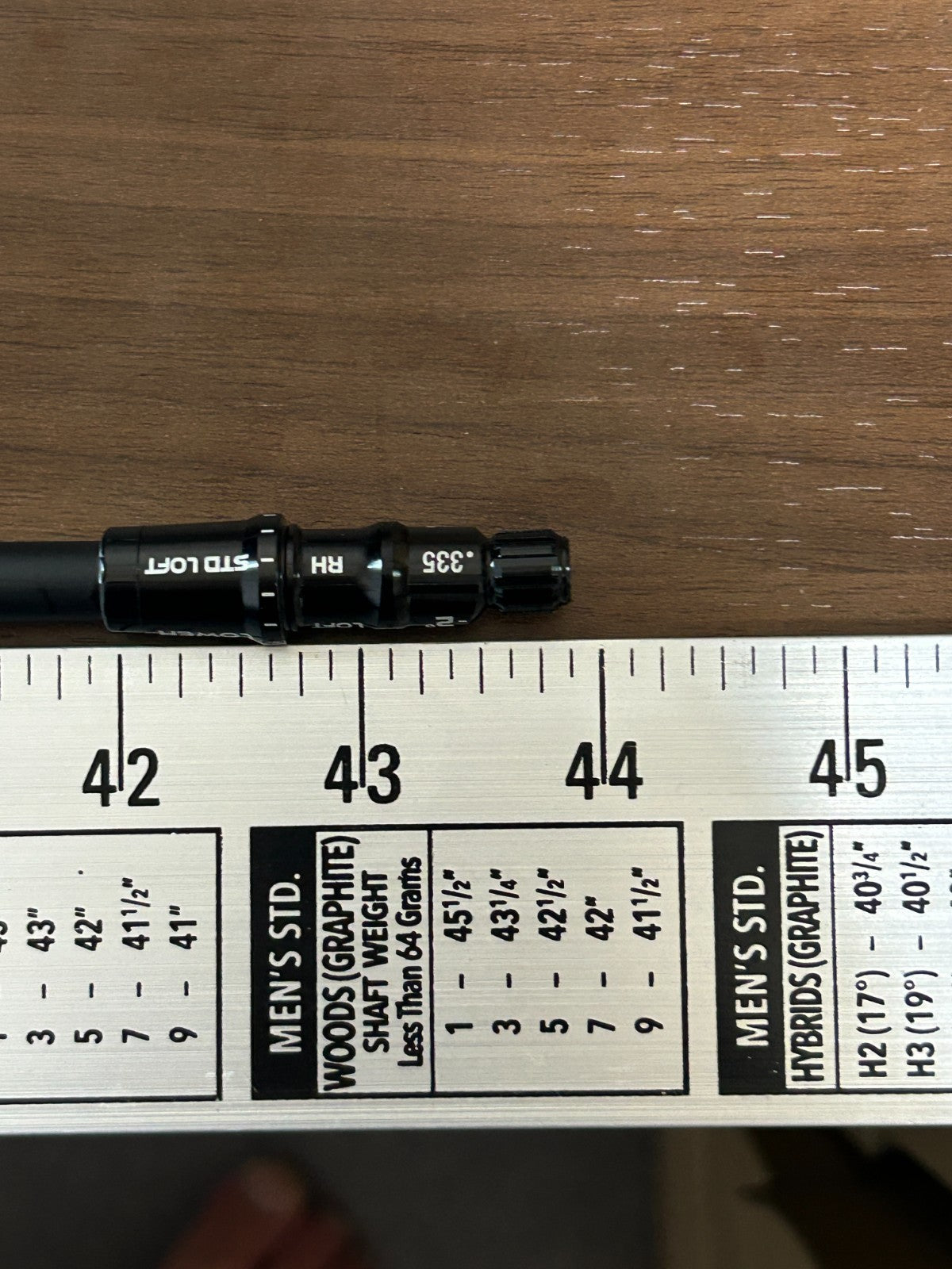 Mitsubishi Diamana RB 63 Stiff Driver Shaft 43.875 in TaylorMade Adapter *303721