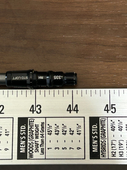 Graphite Design TOUR AD XC 6 S Driver Shaft 44.125 in TaylorMade Adapter *246120