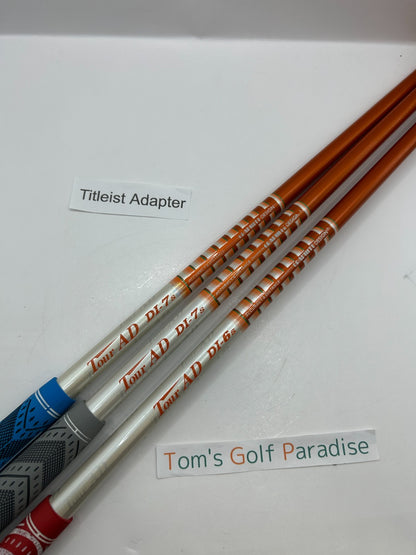 Graphite Design TOUR AD DI 6S Driver Shaft 1pc 7S FW Shaft 2pcs Titleist Adapter0
